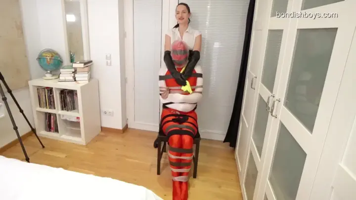 Executrix Paula – Chairtied, Gagged & Bagged Part 2