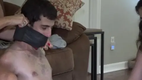 Peeping Tom Elbow Bound for Double Domination