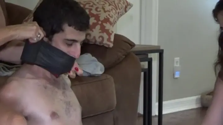 Peeping Tom Elbow Bound for Double Domination