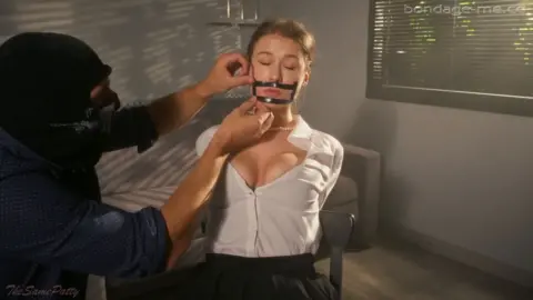 Patty 3 Tape Gags I’m Struggling on a Chair
